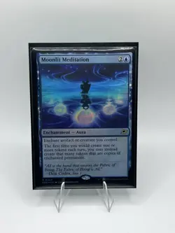 Moonlit Meditation - MtG Edge of Eternities - NM - Foil - Image 1