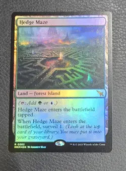 Hedge Maze Murders at Karlov Manor Foil MTG NM Magic Card - Image 1