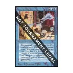 WOTC MtG Collector's Ed Control Magic (CE) (U) EX - Image 1