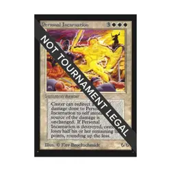 WOTC MtG International Ed. Personal Incarnation (R) NM - Image 1