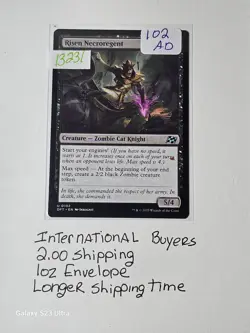 MTG Risen Necroregent #102 - Help Me, I’m Haunted by This Card & Ohio Hopes! - Image 1