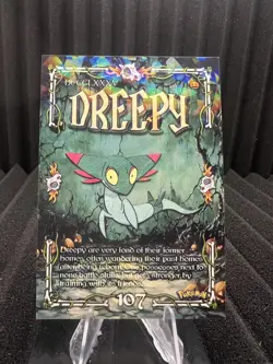 Dreepy #107 - Cracked Ice Holo - Prisma Trick or Treat Cards - Pokemon - Image 1