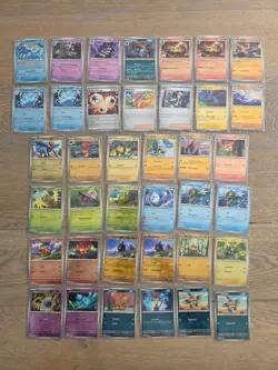 Pokemon Tcg White Flare Pokeball Reverse Holo Bundle X 38 Mint Cards - Image 1