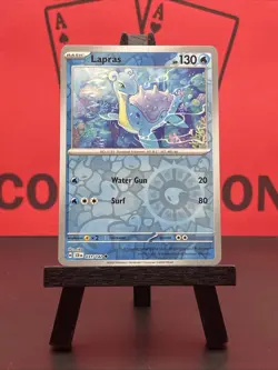 Lapras 031/142 Stellar Crown Reverse Holo Uncommon Pokemon TCG 2024 NM - Image 2