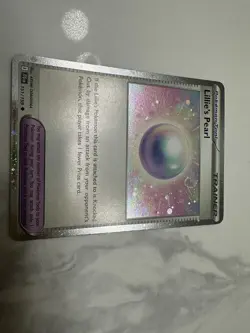 Pokemon Lillie's Pearl 151/159 Journey Together Cosmos Holo Promo NM - SWIRL - Image 5