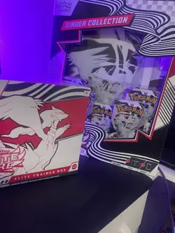 Pokemon Sealed White Flare ETB And Binder Collection - New - Fast Shipping - Image 1