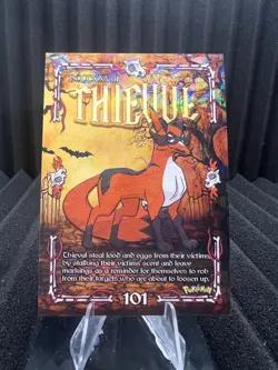Thievul #101 - Cracked Ice Holo - Prisma Trick or Treat Cards - Pokemon - Image 1