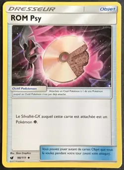CARTE POKEMON ROM Psy Invasion Carmin 98/111 Excellent etat, jamais jouee - Image 1