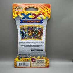 Pokemon XY FLASHFIRE SLEEVED PACK - FACTORY SEALED & MINT mega - Image 2