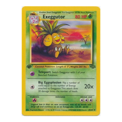 Pokemon - Jungle Set - Exeggutor 35/64 - 1st Edition - Condition (Played) - Image 1