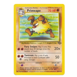 Pokemon - Jungle Set - Primeape 43/64 - Condition (Ex) - Image 1