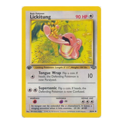 Pokemon - Jungle Set - Lickitung 38/64 - 1st Edition - Condition (HP) - Image 1