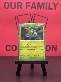 Virizion 010/086 SV: White Flare Pokemon TCG Holo Rare 2025 NM - Image 1