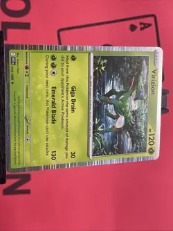 Virizion 010/086 SV: White Flare Pokemon TCG Holo Rare 2025 NM - Image 4