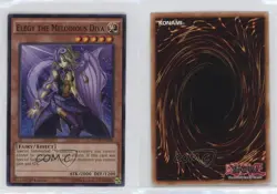 Elegy the Melodious Diva 1st Ed. YuGiOh The New Challangers #NECH-EN006 3c7 - Image 3