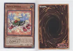 Block Spider 1st Ed. YuGiOh The New Challangers #NECH-EN003 gl9 - Image 3