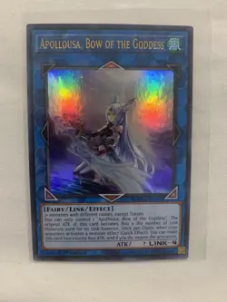 Apollousa, Bow of the Goddess - MAMA-EN075 - NM - Ultra Rare - 1st ed - Yugioh - Image 1