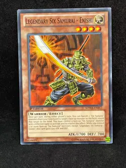 Legendary Six Samurai - Enishi SDWA-EN017 Samurai Warlord 1st Edition Yugioh - Image 1