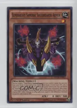 Superheavy Samurai Soulbreaker Armor 1st Ed. YuGiOh The New Challangers 0g4 - Image 1