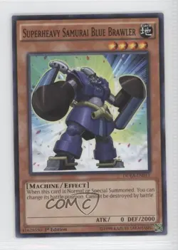 Superheavy Samurai Blue Brawler 1st Ed. YuGiOh Duelist Alliance #DUEA-EN011 gl9 - Image 1