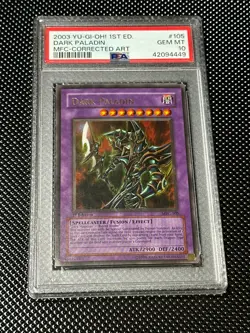 YUGIOH PSA 10 Dark Paladin MFC-105 Ultra Rare 1st Edition Corrected Art *4449 - Image 1