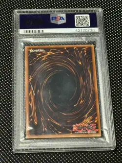 YUGIOH PSA 10 Diffusion Wave Motion MFC-107 Secret Rare 1st Edition *CRACK* 0736 - Image 2