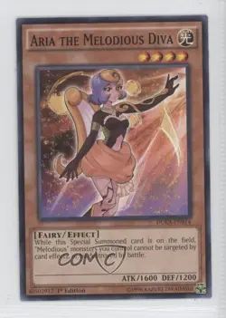Aria the Melodious Diva 1st Ed. YuGiOh Duelist Alliance #DUEA-EN014 gl9 - Image 1