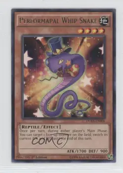 Performapal Whip Snake 1st Ed. YuGiOh Duelist Alliance #DUEA-EN006 gl9 - Image 1