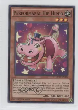 Performapal Hip Hippo 1st Ed. YuGiOh Duelist Alliance #DUEA-EN008 0b5 - Image 1