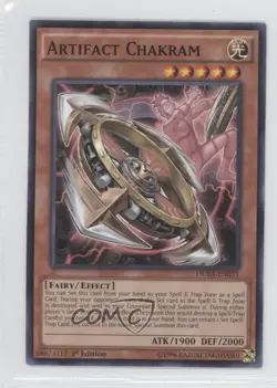 Artifact Chakram 1st Ed. YuGiOh Duelist Alliance #DUEA-EN033 gl9 - Image 1