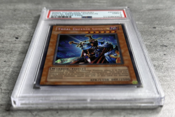 Yugioh Card Total Defense Shogun Secret Rare PSA 9 Mint, Promo CT1-EN001, 2004 - Image 3