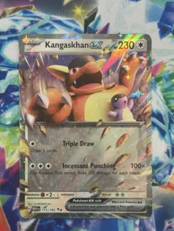Kangaskhan ex 115/165 Scarlet & Violet 151 Double Rare HOLO Pokemon Card NM - Image 1