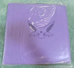 Pokemon Chinese Gift Box Espeon GX Advanced 480 Card Slots Sealed Binder Purple - Image 1