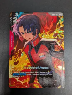 Gundam Card Game - GCG - Battle of Aces Alt Foil G001-111 R+ - NM Cond - Image 1