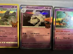 Spooky & Sweet Pokemon Card Lot: Mimikyu, Greavard, Marshadow & More! NM - Image 3