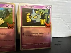 Spooky & Sweet Pokemon Card Lot: Mimikyu, Greavard, Marshadow & More! NM - Image 5