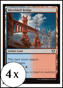 MTG - 4 x Silverbluff Bridge - Playset 4x x4 - Edge of Eternities - Image 1