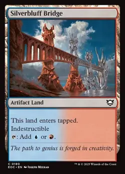 MTG - 4 x Silverbluff Bridge - Playset 4x x4 - Edge of Eternities - Image 2