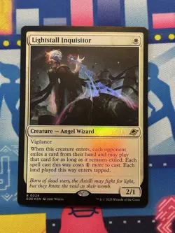 MTG Edge Of Eternities Lightstall Inquisitor Foil (Rare) - Image 1