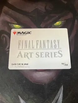 MTG Final Fantasy Art Series GOLD-STAMPED SIGNATURE Cards - Image 2