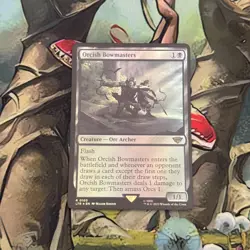 MTG: Orcish Bowmasters (0103) Lord Of The Rings Pr0xy Foil NM - Image 1