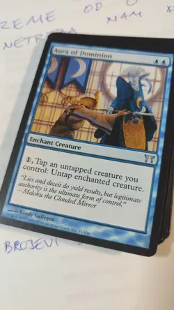 Aura of Domination Magic The Gathering MTG TCG CCG - Image 1