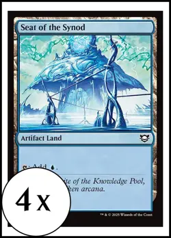 MTG - 4 x Seat of the Synod - Playset 4x x4 - Edge of Eternities - Image 1