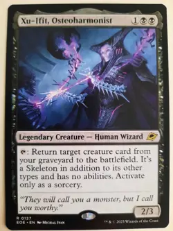 Xu-Ifit Osteoharmonist #0127 Edge of Eternities MTG Magic the Gathering NM - Image 1