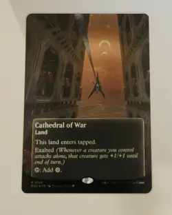 MTG - Cathedral of War (Galaxy Foil), NM - Image 1
