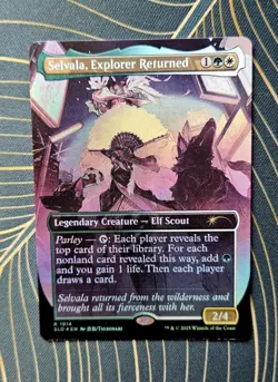 Selvala, Explorer Returned [RAINBOW FOIL] Secret Lair Drop (MTG) | NM EN - Image 1