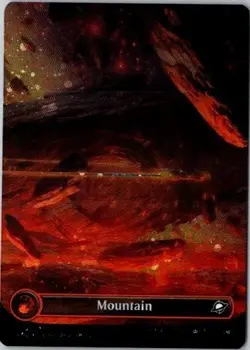 MTG, Edge of Eternities, NM Mountain (0370) (Borderless) (Galaxy Foil) - Image 1