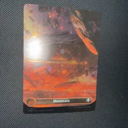 MTG, Edge of Eternities, NM Mountain (0370) (Borderless) (Galaxy Foil) - Image 2