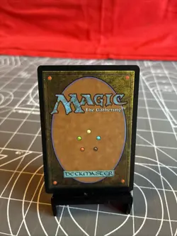 Vintage 1997 MTG Tempest Wasteland Card NM - Image 2