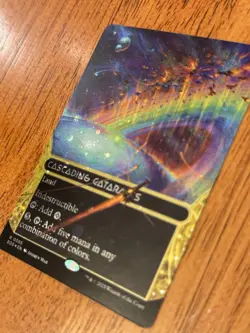 Cascading Cataracts (0095) - Galaxy Foil - Borderless Edge of Eternities MTG EoE - Image 2